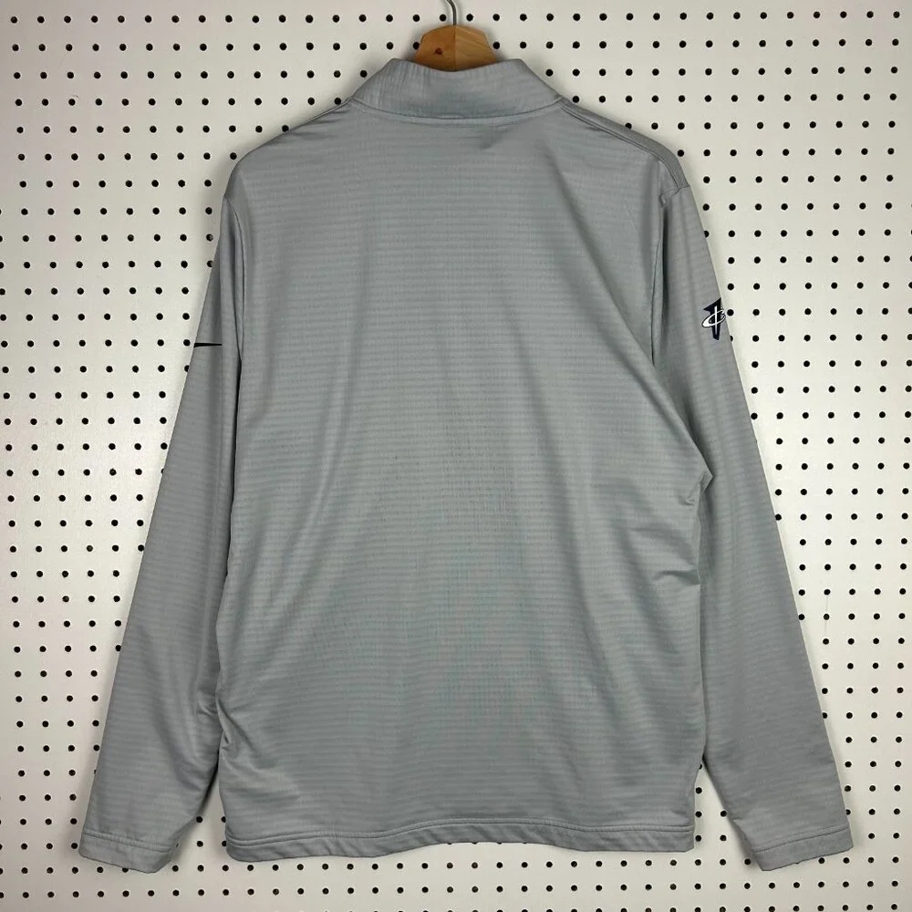 Nike 1 Cent‎ Memphis Tigers Large Quarter Zip Gray Team Issued Penny Hardaway